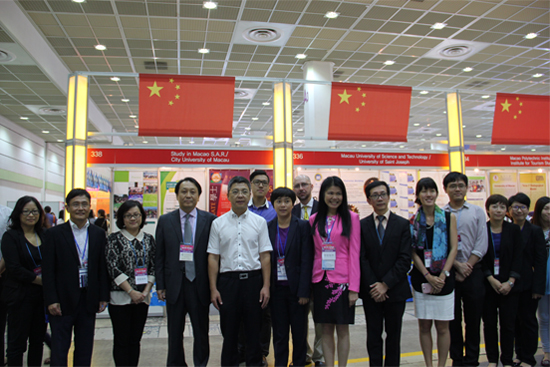 图片新闻：中国教育代表团参加韩国“第三十九届海外留学、语言研修博览会”1