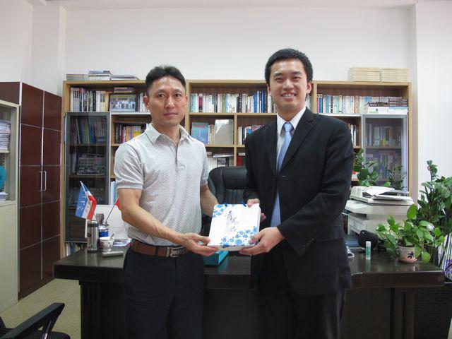 台湾真理大学代表来吉林大学珠海学院访问交流1
